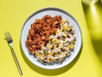 Rijst met Rundergehakt Chili en Bonen